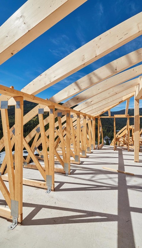 Zastřešení Hotelu Palace ve Špindlerově Mlýně