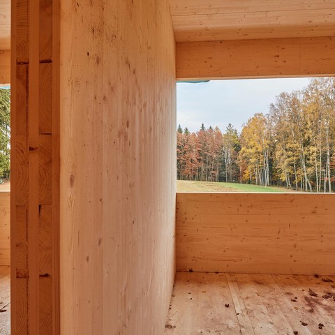 Detail vnitřního panelu