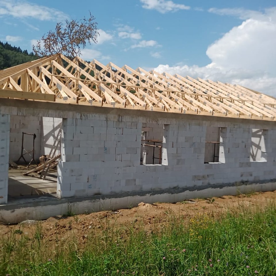 Vazníková konstrukce z hoblovaného řeziva S4S